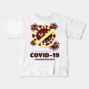 Stop Corona Virus Kids T-Shirt